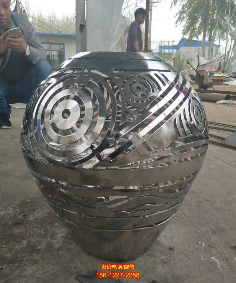 不銹鋼藝術水缸不銹鋼鏤空景觀缸雕塑 不銹鋼藝術水缸不銹鋼鏤空景觀缸雕塑